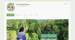 Desktop Screenshot of le-grand-bois.com